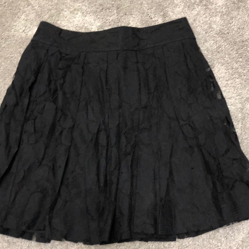 Loft black skirt